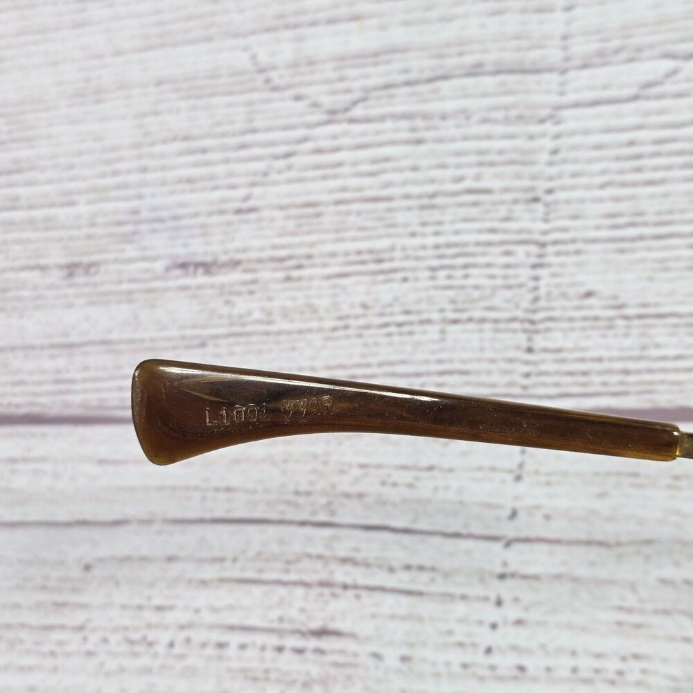 Vintage RAY-BAN B&L L1005 Arista/Tort G15 UV Rectangular Olympian II Sunglasses - Picture 7 of 10